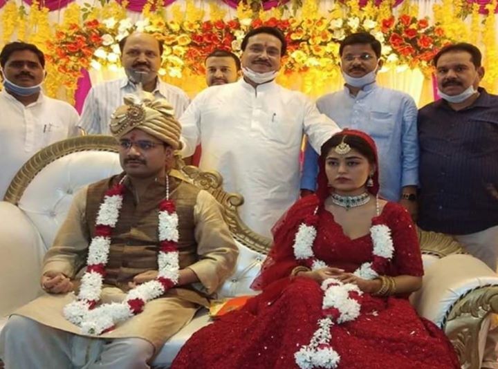 नौतनवां से बाहुबली विधायक अमनमणि त्रिपाठी ने की दूसरी शादी