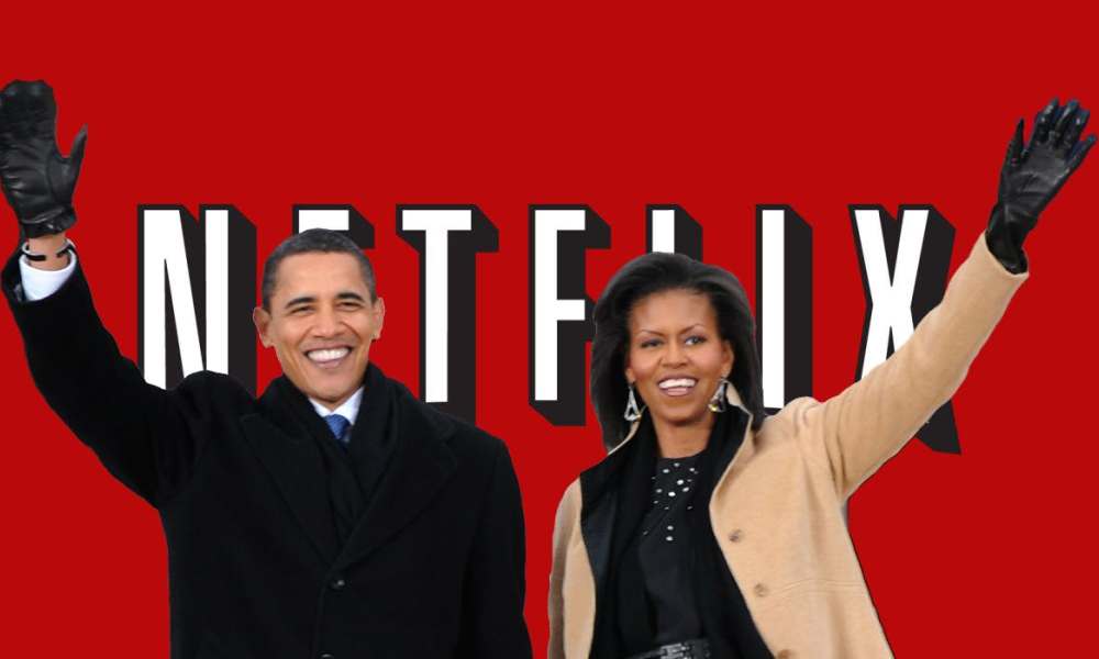 ओबामा पत्नी के साथ मिलकर अब बनाएंगे फिल्में, नेटफिलिक्स के साथ